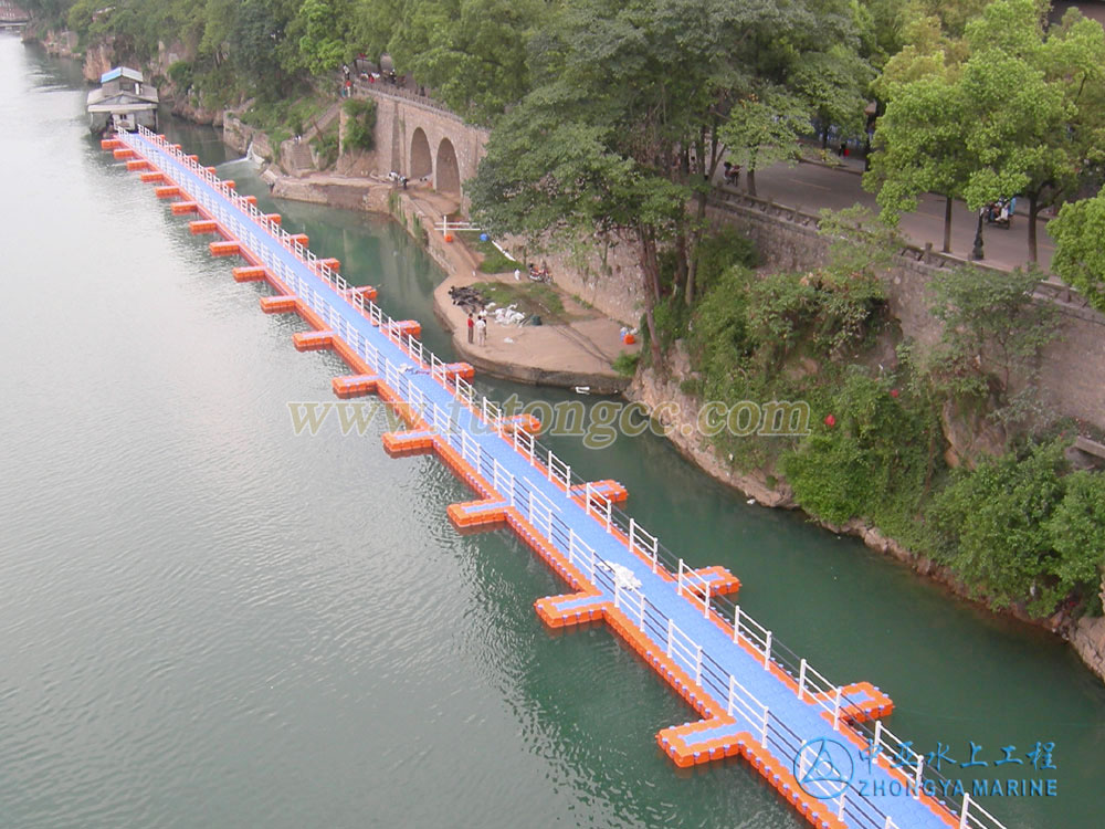 湖南永修零陵區(qū)交通浮橋