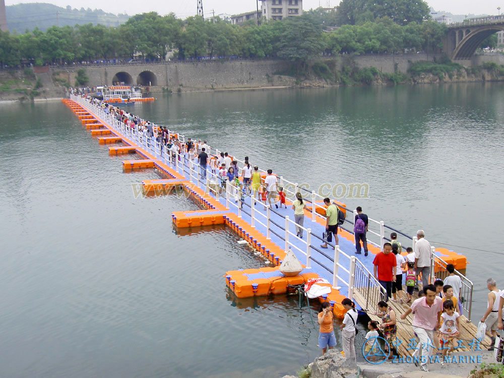 湖南永修零陵區(qū)交通浮橋