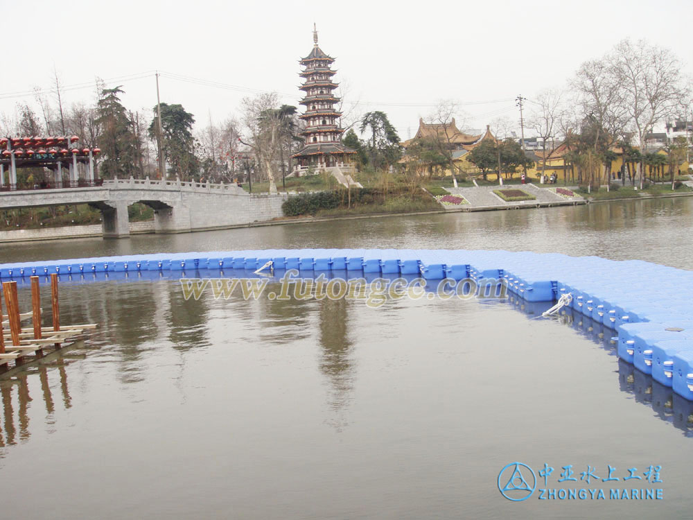 南京白鷺洲水上舞臺(tái)